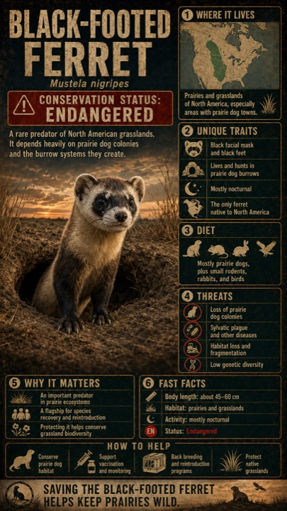 Black-Footed Ferret