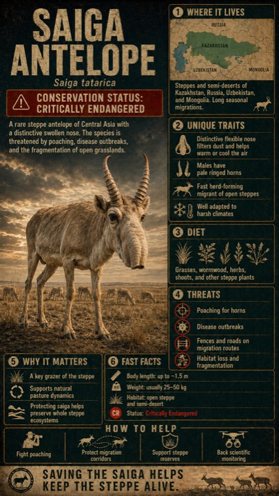 Saiga Antelope