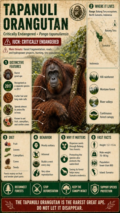Tapanuli Orangutan