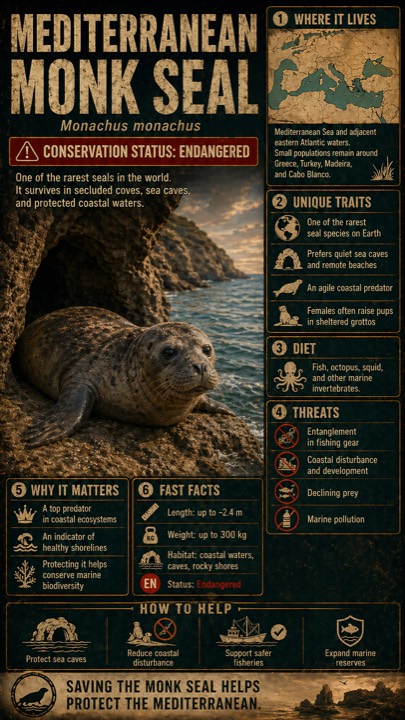 Mediterranean Monk Seal
