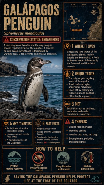 Galapagos Penguin