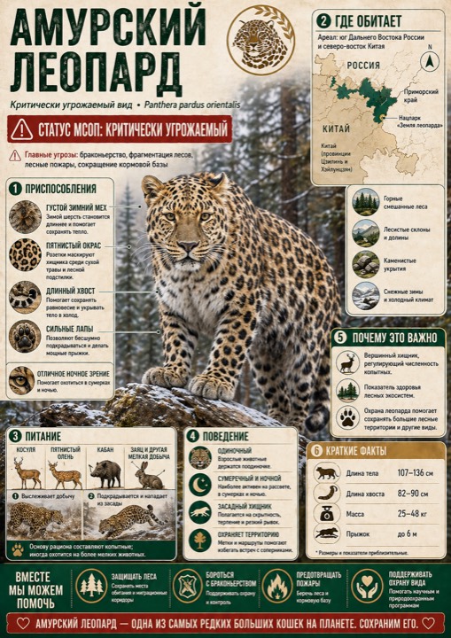 Амурский Леопард