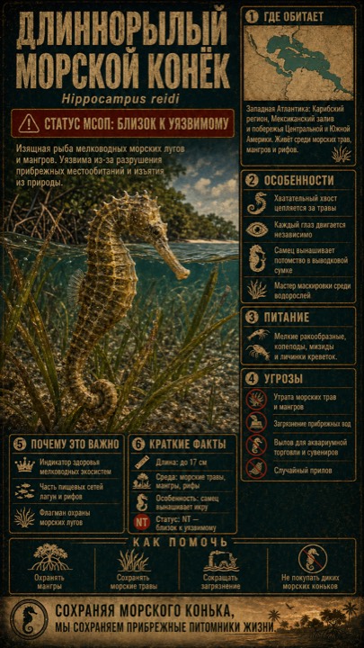 Длиннорылый Морской Конёк